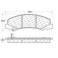 Disc Brake Pad - StopTech 105.11590