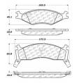 Disc Brake Pad - StopTech 106.06700