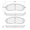 Disc Brake Pad - StopTech 104.08300