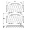 Disc Brake Pad - StopTech 104.09600