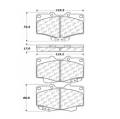 Disc Brake Pad - StopTech 105.04360