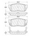 Disc Brake Pad - StopTech 105.05400
