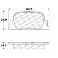 Disc Brake Pad - StopTech 105.08350