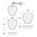 Disc Brake Pad - StopTech 105.08390