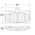 Disc Brake Pad - StopTech 105.08710