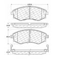 Disc Brake Pad - StopTech 105.07000