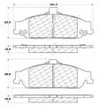 Disc Brake Pad - StopTech 106.07270