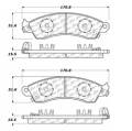 Disc Brake Pad - StopTech 105.04120