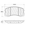 Disc Brake Pad - StopTech 105.09040