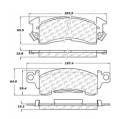 Disc Brake Pad - StopTech 105.00520