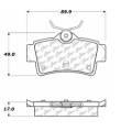 Disc Brake Pad - StopTech 105.06270