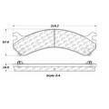 Disc Brake Pad - StopTech 105.09090