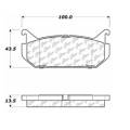 Disc Brake Pad - StopTech 105.05840