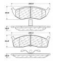 Disc Brake Pad - StopTech 105.05910
