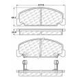 Disc Brake Pad - StopTech 104.02730