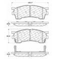 Disc Brake Pad - StopTech 104.06370