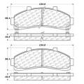 Disc Brake Pad - StopTech 104.06520