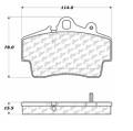 Disc Brake Pad - StopTech 104.07370