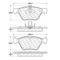 Disc Brake Pad - StopTech 104.07400