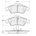 Disc Brake Pad - StopTech 106.09500
