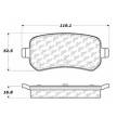 Disc Brake Pad - StopTech 105.10210