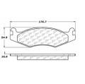 Disc Brake Pad - StopTech 106.06510
