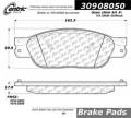 StopTech Sport Brake Pads - StopTech 309.08050