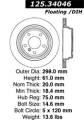 Premium High-Carbon Rotor - StopTech 125.34046