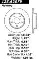 Premium High-Carbon Rotor - StopTech 125.62079
