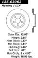 Premium High-Carbon Rotor - StopTech 125.63062
