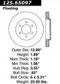 Premium High-Carbon Rotor - StopTech 125.65097