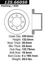 Premium High-Carbon Rotor - StopTech 125.66050