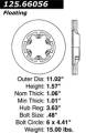Premium High-Carbon Rotor - StopTech 125.66056