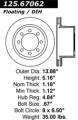 Premium High-Carbon Rotor - StopTech 125.67062