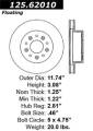 Premium High-Carbon Rotor - StopTech 125.62010