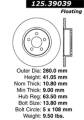 Premium High-Carbon Rotor - StopTech 125.39039