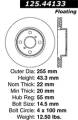 Premium High-Carbon Rotor - StopTech 125.44133