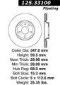 Premium High-Carbon Rotor - StopTech 125.33100