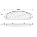 Disc Brake Pad - StopTech 105.10700