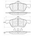 Disc Brake Pad - StopTech 104.10470