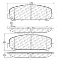 Disc Brake Pad - StopTech 105.12860