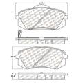 Disc Brake Pad - StopTech 105.12950