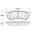 Disc Brake Pad - StopTech 105.13150