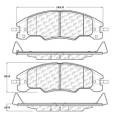 Disc Brake Pad - StopTech 105.13390