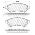 Disc Brake Pad - StopTech 104.10750