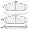 Disc Brake Pad - StopTech 105.10800