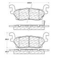 Disc Brake Pad - StopTech 105.11200