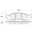 Disc Brake Pad - StopTech 105.11580