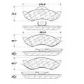 Disc Brake Pad - StopTech 104.07460