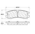 Disc Brake Pad - StopTech 104.07540